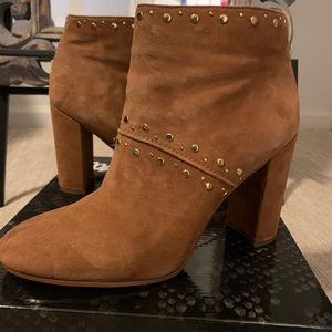 Sam Edelman Saddle Suede Booties